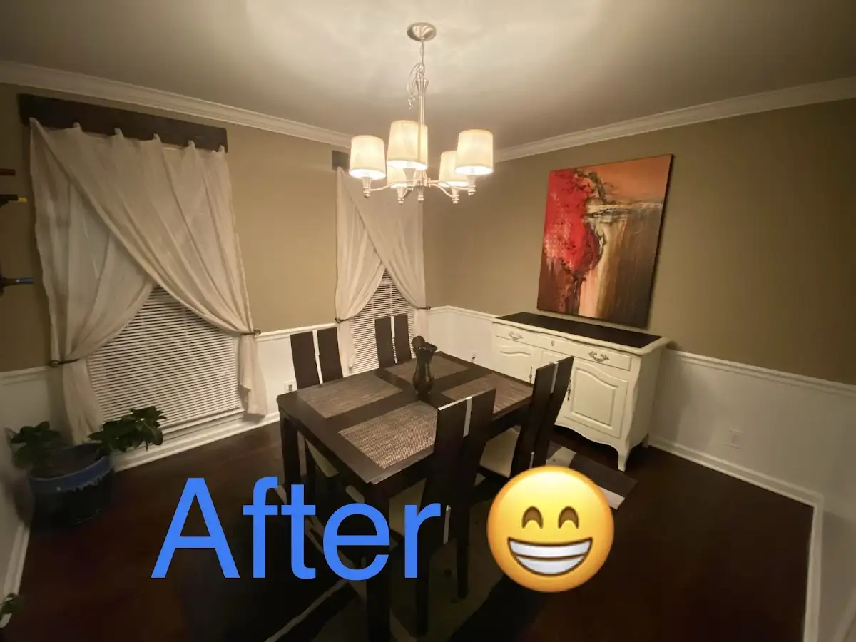 Professional dining room restoration after water damage in Bridgewater